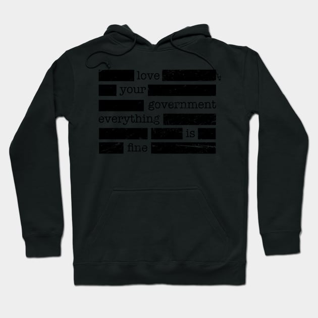Government Conspiracy Theory - Deep State Hoodie by MeatMan